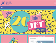 Tablet Screenshot of jkf.ch