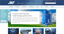 Desktop Screenshot of jkf.dk